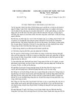 thủ tướng chính phủ cộng hòa xã hội chủ nghĩa việt nam độc lập  tự do  hạnh phúc