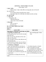 Tải Giáo án Mĩ thuật Đan Mạch lớp 3 bài 12: Trang phục của em - Tiết 3 - Giáo án điện tử Mỹ thuật lớp 3 theo phương pháp Đan Mạch