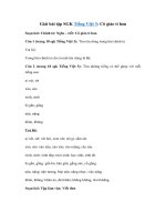 Tải Giải bài tập trang 18 SGK Tiếng Việt 3: Cô giáo tí hon - Chính tả và Tập làm văn lớp 3: Cô giáo tí hon