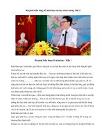 bài phát biểu tổng kết năm học của học sinh trường thcs bài phát biểu tổng kết năm học  mẫu 1