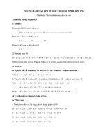 số liền trước nhỏ hơn số liền sau 1 đơn vị và số liền sau lớn hơn số liền trước 1 đơn vị