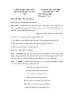 Tải Đề thi học kì 2 lớp 9 môn Ngữ văn Phòng GD&ĐT huyện Kinh Môn năm học 2018 - 2019 - Đề thi Ngữ văn lớp 9 học kì 2 năm 2019