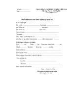 đã phục vụ tại ngũ từ thángnăm đến thángnăm