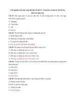 Tải Trắc nghiệm Giáo dục công dân lớp 10: Bài 15 - Công dân với một số vấn đề cấp thiết của nhân loại - Bài tập trắc nghiệm môn GDCD 10 có đáp án