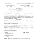 căn cứ điều lệ trường trung học cơ sở trường trung học phổ thông và trường phổ thông