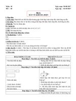 Tải Giáo án Công nghệ 8 bài 4: Bản vẽ khối đa diện - Giáo án điện tử Công nghệ 8