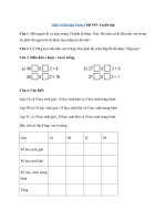 Tải Giải vở bài tập Toán 3 bài 155: Luyện tập Bài Toán liên quan đến rút về đơn vị - Giải vở bài tập Toán 3 tập 2