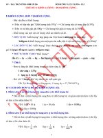 LÝ 6  CHỦ đề 4 KHỐI LƯỢNG   đo KHỐI LƯỢNG 