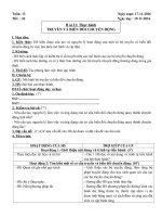 Tải Giáo án Công nghệ 8 bài 31: Thực hành: Truyền và biến đổi chuyển động - Giáo án điện tử Công nghệ 8