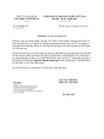 trong khi chờ kết quả xác minh tổng cục hải quan nhận được bản cập nhật danh sách mẫu dấu