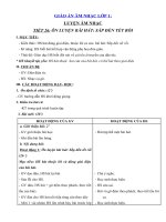 Tải Giáo án môn Âm nhạc lớp 1 - Tiết 26 - Ôn luyện bài hát: Sắp đến Tết rồi