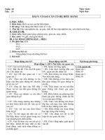 Tải Giáo án Tin học 6 bài 9: Vì sao cần có hệ điều hành - Giáo án điện tử môn Tin học lớp 6