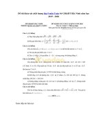 Tải Đề thi khảo sát chất lượng lớp 9 môn Toán Sở GD&ĐT Bắc Ninh năm học 2019 - 2020 - Đề kiểm tra môn Toán lớp 9