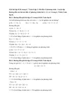 Tải Giải bài tập SGK trang 6, 7 Toán 8 tập 2: Mở đầu về phương trình - Luyện tập - Giải bài tập môn Toán lớp 8