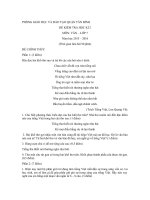 Tải Đề thi học kì 2 môn Ngữ văn lớp 7 phòng GD&ĐT quận Tân Bình, TP. Hồ CHí Minh năm 2015 - 2016 - Đề kiểm tra học kì II môn Ngữ văn lớp 7 có đáp án