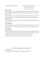 Tải Đề thi học kì 1 môn Giáo dục công dân lớp 7 Phòng GD&ĐT Bình Thạnh, TP.HCM năm học 2015 - 2016 - Đề thi hết học kì 1 môn Giáo dục công dân lớp 7 có đáp án