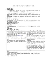 Tải Giáo án môn Sinh học lớp 9 bài 25 - Đột biến số lượng nhiễm sắc thể