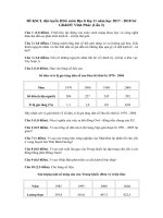 Tải Đề KSCL đội tuyển HSG môn Địa lí lớp 11 năm học 2017 - 2018 Sở GD&ĐT Vĩnh Phúc (Lần 2) - Đề KSCL đội tuyển HSG môn Địa lí 11 có đáp án