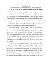 Tải Phân tích nội dung và nghệ thuật Chuyện chức phán sự đền Tản Viên - Bài văn mẫu lớp 10 hay