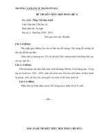 Tải Đề thi môn Tiếng Việt thực hành trường Cao đẳng Sư phạm Yên Bái năm học 2018 - 2019 - Đề thi hết học phần môn Tiếng Việt thực hành có đáp án