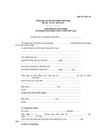 mẫu tptvpl 02cộng hoà xã hội chủ nghĩa việt namđộc lập  tự do  hạnh phúc