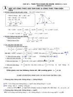 CHỦ đề 1   THỂ TÍCH   KHOẢNG CÁCH  2018 2019 NNT 