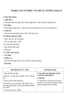 Tải Giáo án bài Nghị luận về một vấn đề tư tưởng, đạo lí - Giáo án điện tử Ngữ văn 9