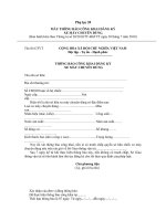 ban hành kèm theo thông tư số 202010ttbgtvt ngày 30 tháng 7 năm 2010