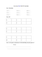 Tải Giải vở bài tập Toán 2 bài 115: Luyện tập bảng chia 4 - Giải vở bài tập Toán 2 tập 2