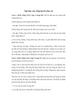 Tải Tập làm văn lớp 2: Đáp lại lời chia vui - Giải bài tập SGK Tiếng Việt 2 tập 2