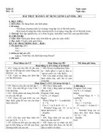 Tải Giáo án Tin học 8: Bài thực hành 5: Sử dụng lệnh lặp FOR ... DO (Tiết 1) - Giáo án điện tử Tin học lớp 8