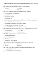 Tải Trắc nghiệm Giáo dục công dân lớp 10 bài 9: Con người là chủ thể của lịch sử và là mục tiêu phát triên của xã hội (Tiết 1) - Bài tập trắc nghiệm môn GDCD 10 có đáp án