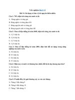 Tải Trắc nghiệm Địa 12 bài 14: Sử dụng và bảo vệ tài nguyên thiên nhiên - Trắc nghiệm Địa lý 12 có đáp án