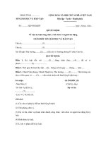 xét đề nghị thủ trưởng2 nếu có và trưởng phòng tổ chức cán bộ