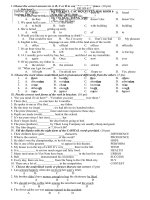 Tải Bộ đề thi học sinh giỏi môn Tiếng Anh lớp 6 năm học 2017 - 2018 - Ôn thi học sinh giỏi môn tiếng Anh lớp 6