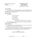 Tải Đề thi học sinh giỏi môn Ngữ văn lớp 6 phòng GD&ĐT Thanh Sơn năm 2017 - 2018 - Đề thi học sinh giỏi lớp 6 môn Văn có đáp án