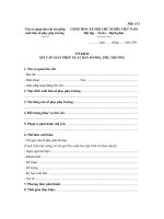 6 thể thức xuất bản  tên gọi của số phụ phụ trươngcách trình bày măng set tên gọi theo mẫu ban tập trình và được duyệt2thủ trưởng cơ quan xin phép xuấtbản