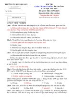 Tải Đề thi giáo viên giỏi môn Âm nhạc trường Tiểu học Xuân Quang năm học 2018 - 2019 - Đề thi giáo viên giỏi cấp trường bậc tiểu học