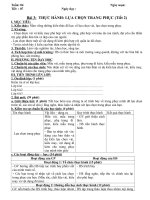 Tải Giáo án Công nghệ 6 bài 3: Thực hành: Lựa chọn trang phục (Tiết 2) - Giáo án điện tử môn Công nghệ lớp 6