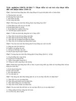 Tải Trắc nghiệm Giáo dục công dân lớp 10 bài 7: Thực tiễn và vai trò của thực tiễn đối với nhận thức (Tiết 2) - Bài tập trắc nghiệm môn GDCD 10 có đáp án