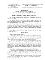 chính phủ quy định về tổ chức hoạt động và quản lý hội và thông tư số