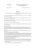 bộ trưởng bộ tài chính ban hành thông tư quy định chế độ quản lý tài chính quỹ bảo hộ công dân và pháp nhân