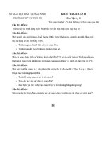 Tải Đề thi giữa học kì 2 môn Vật Lý lớp 10 trường THPT Lý Thái Tổ, Bắc Ninh - Đề kiểm tra giữa học kì II môn Vật lý lớp 10 có đáp án