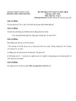 Tải Đề thi học kì 2 môn Ngữ văn lớp 7 trường THCS Nhuế Dương, Hưng Yên năm 2015 - 2016 - Đề kiểm tra học kì II môn Văn lớp 7 có đáp án