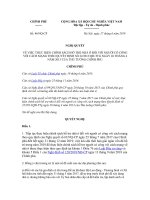 hiện chính sách hỗ trợ nhà ở đối với người có công với cách mạng theo quyết định số