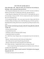 Tải Đề cương ôn tập học kì 1 môn Giáo dục công dân lớp 10 - Nội dung ôn tập thi học kỳ I lớp 10 môn GDCD