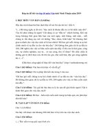 Tải Đáp án đề thi vào lớp 10 môn Văn tỉnh Ninh Thuận năm 2019 - Đề thi tuyển sinh lớp 10 môn Văn 2019 Ninh Thuận có đáp án