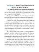 Tải Phân tích ý nghĩa chi tiết giấc ngủ của Liên ở cuối câu chuyện Hai đứa trẻ - Dàn ý + Bài văn mẫu lớp 11