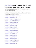 Tải Điểm thi vào lớp 10 các trường THPT tại Phú Thọ năm 2020 - Điểm thi vào lớp 10 THPT 2020