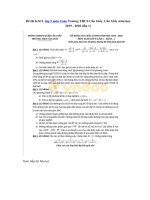 Tải Đề thi KSCL lớp 9 môn Toán Trường THCS Cầu Giấy, Cầu Giấy năm học 2019 - 2020 (lần 1) - Đề kiểm tra HK 2 lớp 9 môn Toán